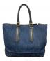 DIESEL (ディーゼル) デニムトートバッグ インディゴ：7000円