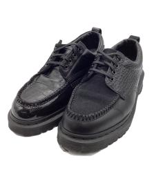 Dr.Martens×BEAMS（ドクターマーチン×ビームス）の古着「4ホールシューズ/LOWELL BEAMS」｜ブラック