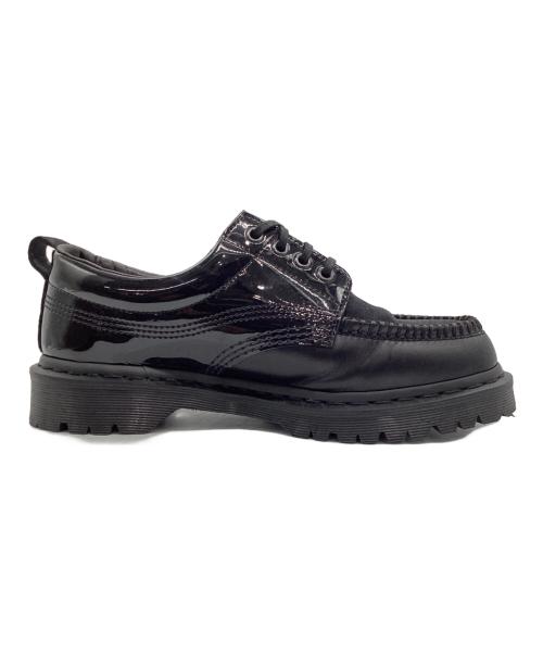 Dr.Martens（ドクターマーチン）Dr.Martens (ドクターマーチン) BEAMS (ビームス) 4ホールシューズ/LOWELL BEAMS ブラック サイズ:UK7の古着・服飾アイテム