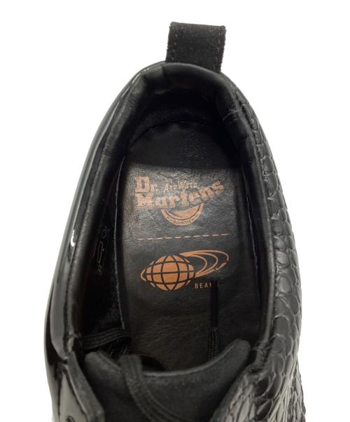 Dr.Martens（ドクターマーチン）Dr.Martens (ドクターマーチン) BEAMS (ビームス) 4ホールシューズ/LOWELL BEAMS ブラック サイズ:UK7の古着・服飾アイテム