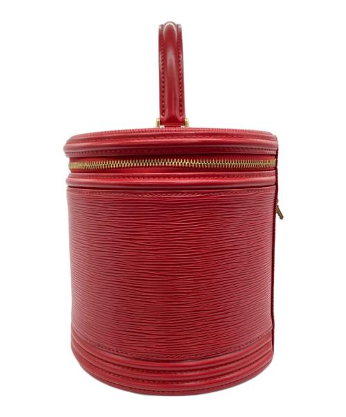 LOUIS VUITTON（ルイ ヴィトン）LOUIS VUITTON (ルイ ヴィトン) エピ カンヌ バニティバッグ カスティリアン・ レッドの古着・服飾アイテム