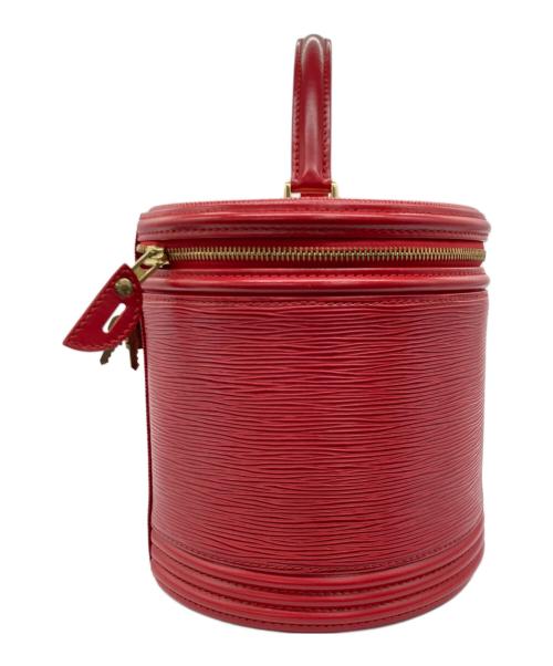 LOUIS VUITTON（ルイ ヴィトン）LOUIS VUITTON (ルイ ヴィトン) エピ カンヌ バニティバッグ カスティリアン・ レッドの古着・服飾アイテム