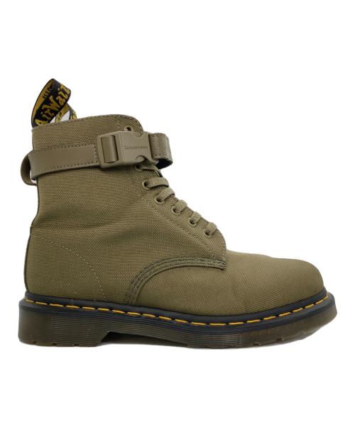 Dr.Martens（ドクターマーチン）Dr.Martens (ドクターマーチン) 8ホールブーツ グリーン サイズ:7（UK）の古着・服飾アイテム