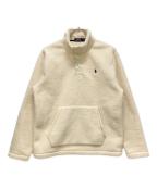 POLO RALPH LAURENポロ・ラルフローレン）の古着「フリースジャケット」｜ホワイト