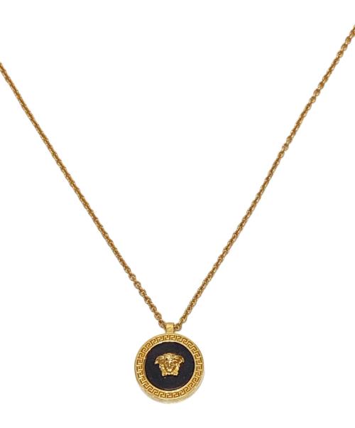 VERSACE（ヴェルサーチ）VERSACE (ヴェルサーチ) ペンダントネックレス ゴールドカラーの古着・服飾アイテム