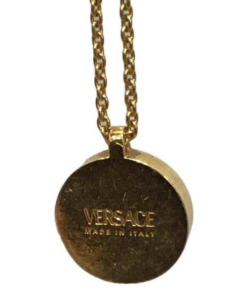 VERSACE（ヴェルサーチ）VERSACE (ヴェルサーチ) ペンダントネックレス ゴールドカラーの古着・服飾アイテム