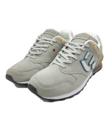 Sangacio×Brandalised（サンガッチョ×ブランダライズド）の古着「ローカットスニーカー」｜グレー×ホワイト
