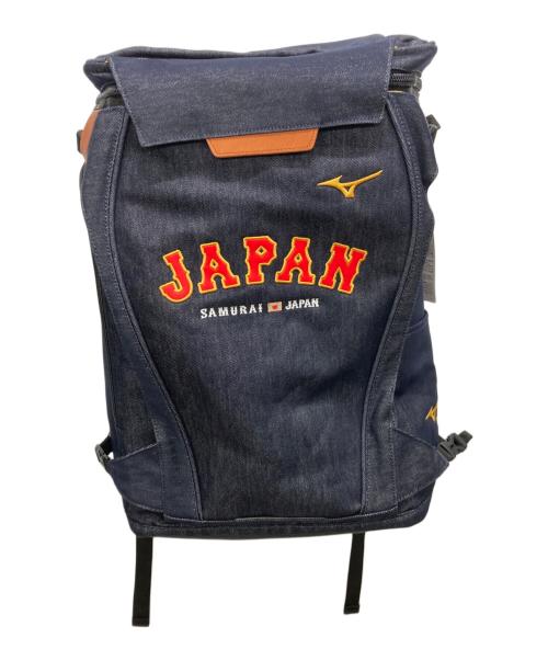 MIZUNO（ミズノ）MIZUNO (ミズノ) 日本代表(侍ジャパン) (ニホンダイヒョウ(サムライジャパン)) バックパック インディゴ 未使用品の古着・服飾アイテム
