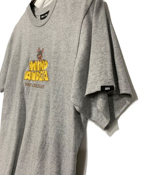 WIND AND SEA（ウィンダンシー）WIND AND SEA (ウィンダンシー) 半袖カットソー グレー サイズ:Mサイズの古着・服飾アイテム