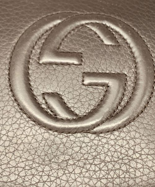 GUCCI（グッチ）GUCCI (グッチ) インターロッキングG/ドキュメントケース ブラウンの古着・服飾アイテム