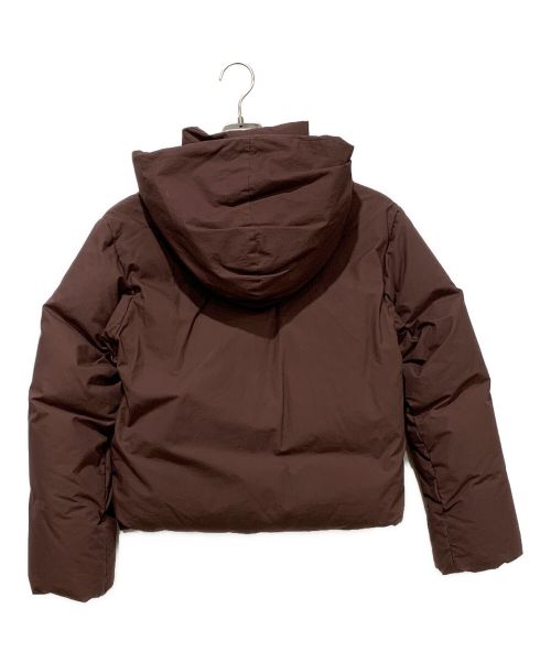 77circa（ナナナナサーカ）77circa (ナナナナサーカ) フードダウンジャケット ボルドー サイズ:FREEの古着・服飾アイテム