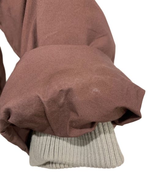 77circa（ナナナナサーカ）77circa (ナナナナサーカ) フードダウンジャケット ボルドー サイズ:FREEの古着・服飾アイテム