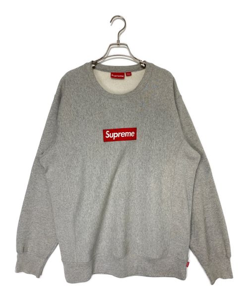 SUPREME（シュプリーム）SUPREME (シュプリーム) Box Logo Crewneck  グレー サイズ:XLの古着・服飾アイテム