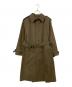JOHN LAWRENCE SULLIVAN（ジョン ローレンス サリバン）の古着「バックジップステンカラーコート」｜オリーブ