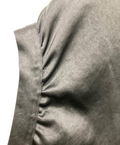 BALLSEY（ボールジィ）BALLSEY (ボールジィ) スライミーサテン コクーンベスト ブラック サイズ:SIZE 36の古着・服飾アイテム