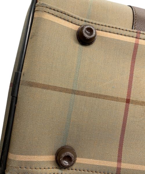 Burberry's（バーバリーズ）Burberry's (バーバリーズ) ボストンバッグ カーキの古着・服飾アイテム