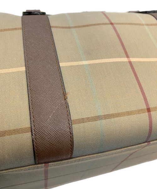 Burberry's（バーバリーズ）Burberry's (バーバリーズ) ボストンバッグ カーキの古着・服飾アイテム