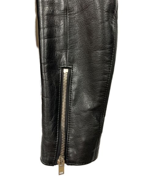 CINOH（チノ）CINOH (チノ) ライダースジャケット ブラック サイズ:38サイズの古着・服飾アイテム