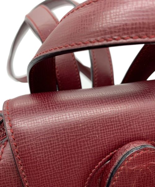 Cartier（カルティエ）Cartier (カルティエ) リュック ボルドーの古着・服飾アイテム