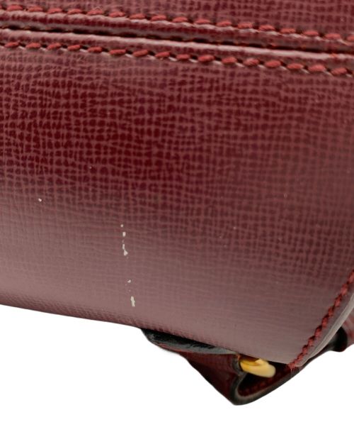 Cartier（カルティエ）Cartier (カルティエ) リュック ボルドーの古着・服飾アイテム