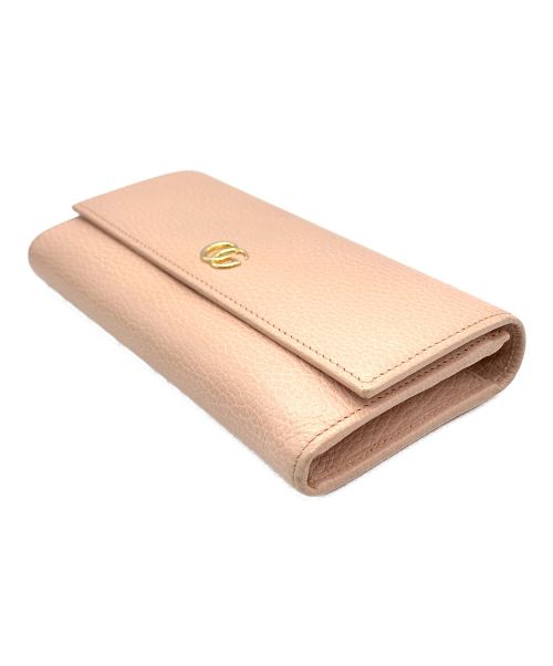 GUCCI（グッチ）GUCCI (グッチ) 長財布 ピンクの古着・服飾アイテム