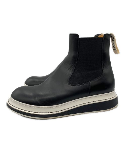 LOEWE（ロエベ）LOEWE (ロエベ) プラットフォーム チェルシーブーツ ブラック サイズ:SIZE 44の古着・服飾アイテム