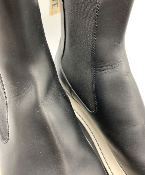 LOEWE（ロエベ）LOEWE (ロエベ) プラットフォーム チェルシーブーツ ブラック サイズ:SIZE 44の古着・服飾アイテム
