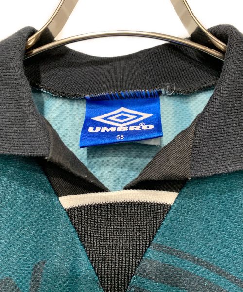 UMBRO（アンブロ）UMBRO (アンブロ) ajax umbro 95/96 シーズン アウェイ ユニフォーム グリーン サイズ:Sサイズの古着・服飾アイテム