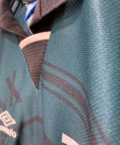 UMBRO（アンブロ）UMBRO (アンブロ) ajax umbro 95/96 シーズン アウェイ ユニフォーム グリーン サイズ:Sサイズの古着・服飾アイテム