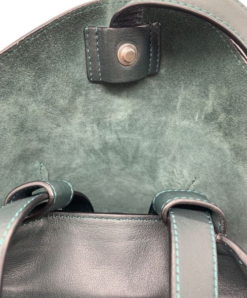 LOEWE（ロエベ）LOEWE (ロエベ) ドローストリング バックパック グリーンの古着・服飾アイテム