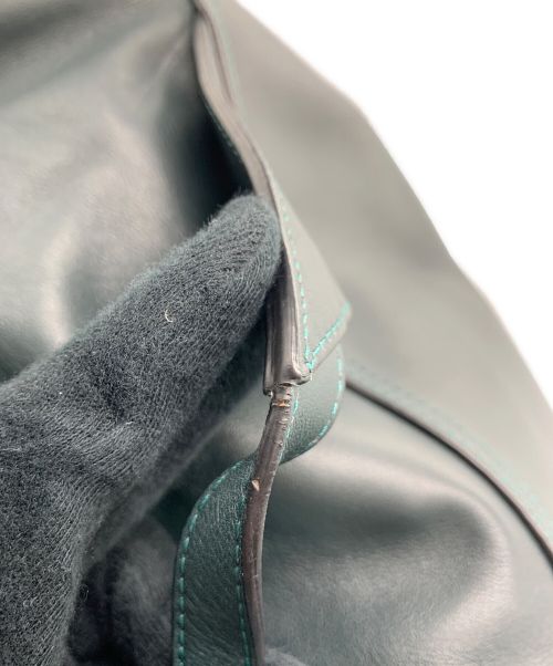 LOEWE（ロエベ）LOEWE (ロエベ) ドローストリング バックパック グリーンの古着・服飾アイテム