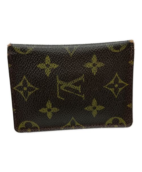 LOUIS VUITTON（ルイ ヴィトン）LOUIS VUITTON (ルイ ヴィトン) モノグラム ポルト カルト・パス ヴェルティカル ブラウンの古着・服飾アイテム