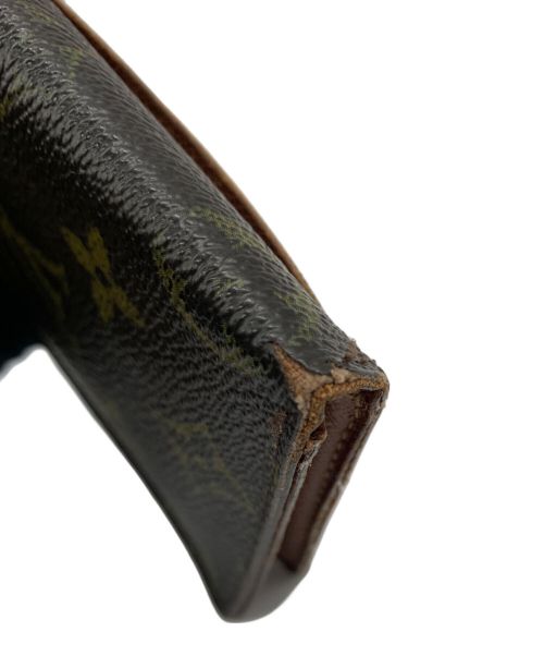 LOUIS VUITTON（ルイ ヴィトン）LOUIS VUITTON (ルイ ヴィトン) モノグラム ポルト カルト・パス ヴェルティカル ブラウンの古着・服飾アイテム