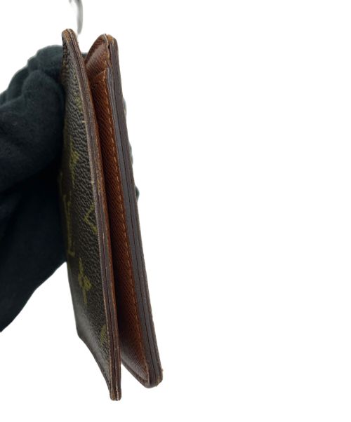 LOUIS VUITTON（ルイ ヴィトン）LOUIS VUITTON (ルイ ヴィトン) モノグラム ポルト カルト・パス ヴェルティカル ブラウンの古着・服飾アイテム