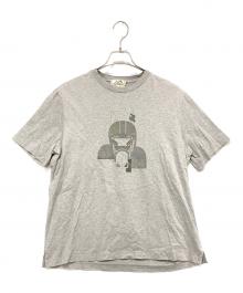 HERMES（エルメス）の古着「クオーターバッシュTシャツ」｜グレー