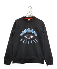 KENZO（ケンゾー）の古着「CLASSIC EYE EMB SWEATSHIRT」｜ブラック