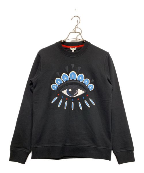 KENZO（ケンゾー）KENZO (ケンゾー) CLASSIC EYE EMB SWEATSHIRT ブラック サイズ:XSサイズの古着・服飾アイテム