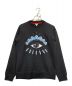 KENZO（ケンゾー）の古着「CLASSIC EYE EMB SWEATSHIRT」｜ブラック