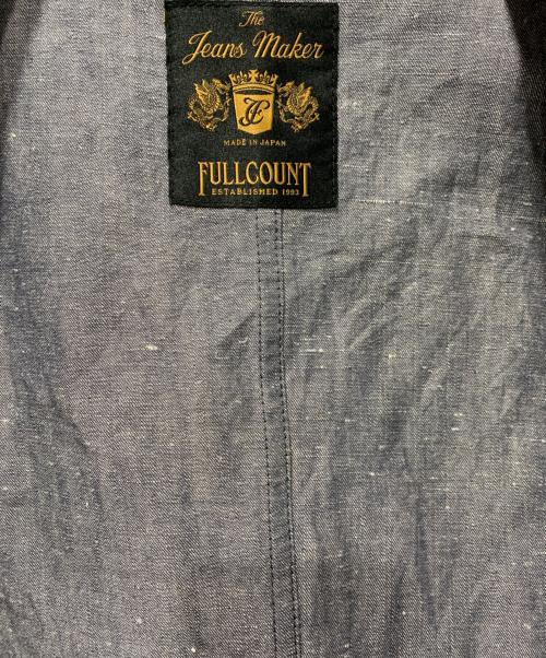 FULLCOUNT（フルカウント）FULLCOUNT (フルカウント) リネンブレンドジャケット ネイビー サイズ:SIZE 40の古着・服飾アイテム