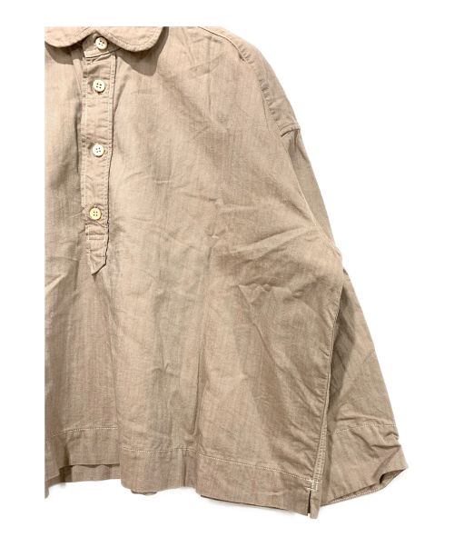 45R（フォーティファイブ・アール）45R (フォーティーファイブアール) スーピマオックスのMシャツ ブラウン サイズ:なしの古着・服飾アイテム