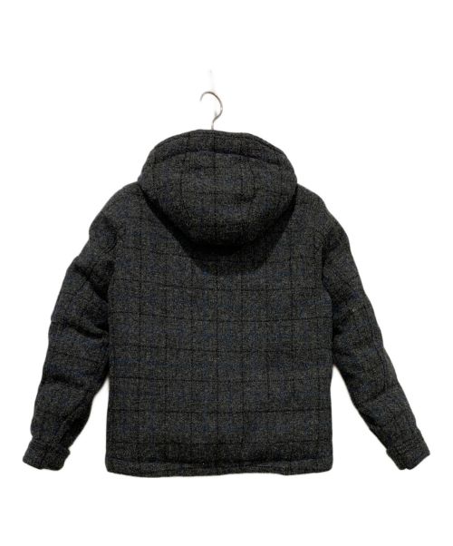 THE NORTHFACE PURPLELABEL（ザ・ノースフェイス パープルレーベル）THE NORTHFACE PURPLELABEL (ザ・ノースフェイス パープルレーベル) Harris Tweed (ハリスツイード) ツイードダウンジャケット グレー サイズ:Sサイズの古着・服飾アイテム