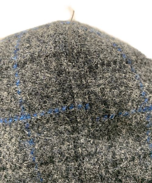 THE NORTHFACE PURPLELABEL（ザ・ノースフェイス パープルレーベル）THE NORTHFACE PURPLELABEL (ザ・ノースフェイス パープルレーベル) Harris Tweed (ハリスツイード) ツイードダウンジャケット グレー サイズ:Sサイズの古着・服飾アイテム