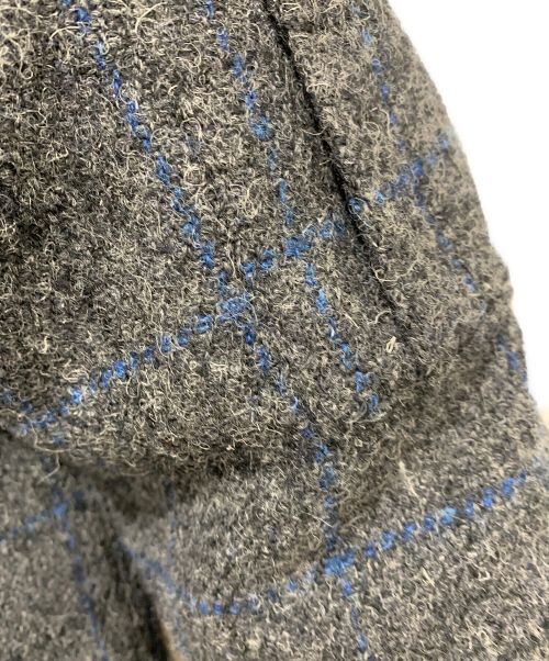 THE NORTHFACE PURPLELABEL（ザ・ノースフェイス パープルレーベル）THE NORTHFACE PURPLELABEL (ザ・ノースフェイス パープルレーベル) Harris Tweed (ハリスツイード) ツイードダウンジャケット グレー サイズ:Sサイズの古着・服飾アイテム