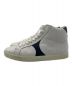 CELINE (セリーヌ) SNEAKER HI リオンフ レースアップ ミッド スニーカー ホワイト サイズ:26.5cm：18000円