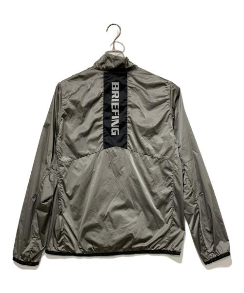 BRIEFING（ブリーフィング）BRIEFING (ブリーフィング) ナイロンジャケット グレー サイズ:Ｍの古着・服飾アイテム