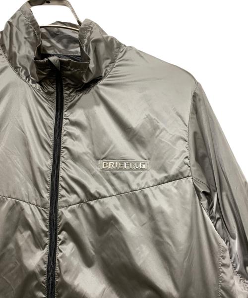 BRIEFING（ブリーフィング）BRIEFING (ブリーフィング) ナイロンジャケット グレー サイズ:Ｍの古着・服飾アイテム