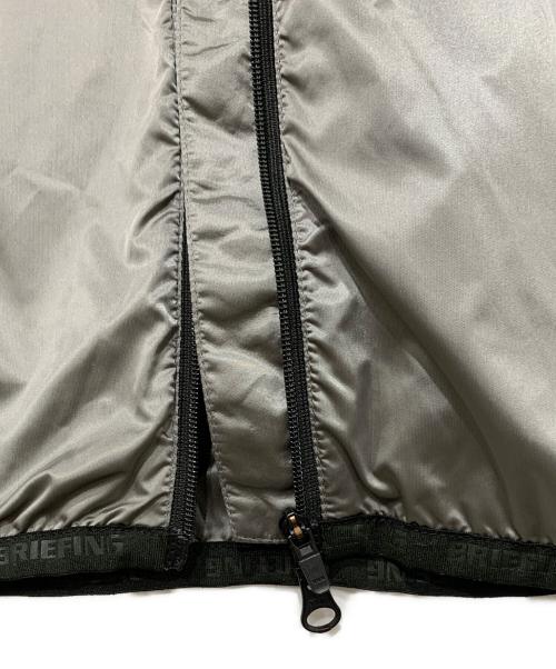 BRIEFING（ブリーフィング）BRIEFING (ブリーフィング) ナイロンジャケット グレー サイズ:Ｍの古着・服飾アイテム