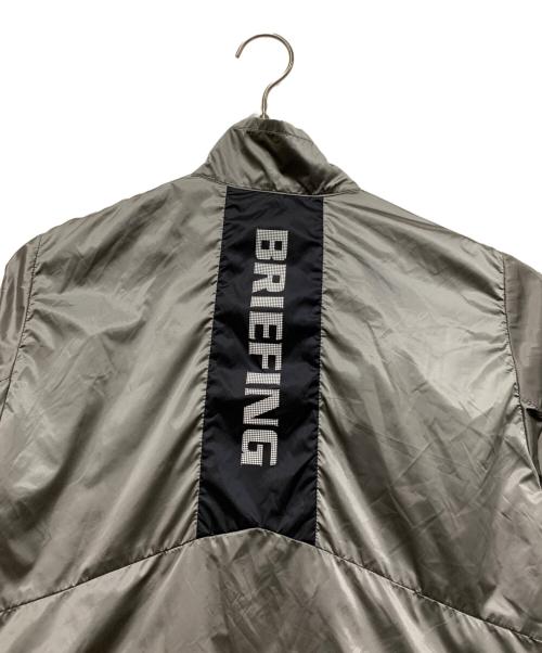 BRIEFING（ブリーフィング）BRIEFING (ブリーフィング) ナイロンジャケット グレー サイズ:Ｍの古着・服飾アイテム