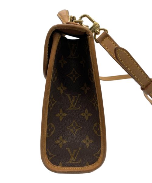 LOUIS VUITTON（ルイ ヴィトン）LOUIS VUITTON (ルイ ヴィトン) ハンドバッグ ブラウンの古着・服飾アイテム