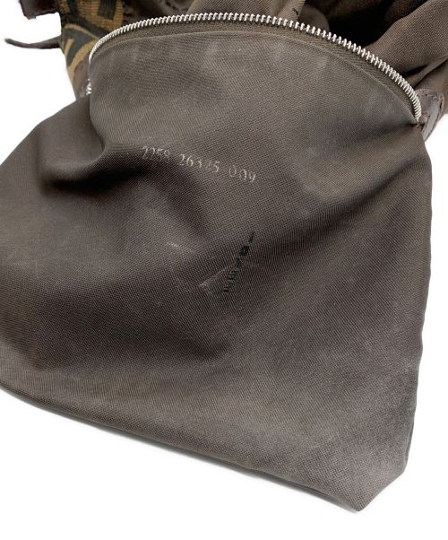 FENDI（フェンディ）FENDI (フェンディ) ズッカ マンマバケット ブラウンの古着・服飾アイテム